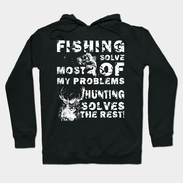 fishing hunting gift Hoodie by Kiwistore